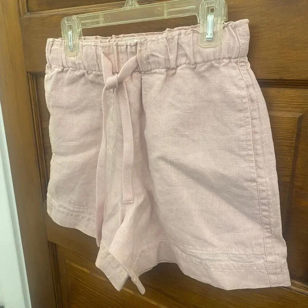 Vince size XXS Tie-Front Pull-On Short Style # V942322241 Light Pink NWT's NEW